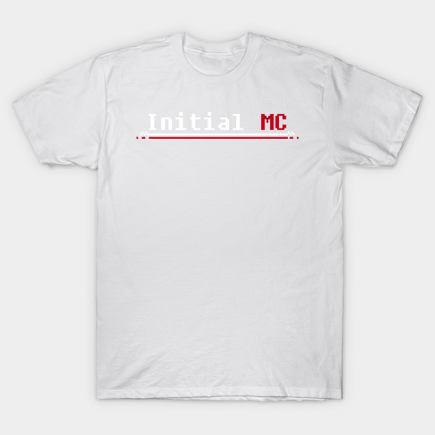 Initial MC alternate design T-Shirt-TOZ